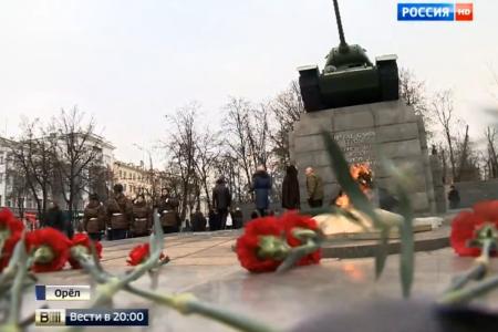 «Россия 1»: Визит Г. Зюганова в Орел