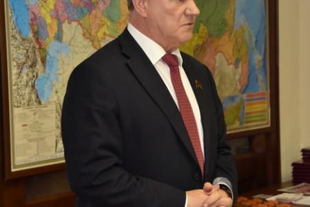 Г.А. Зюганов встретился с военными писателями