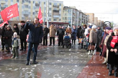 Калужские коммунисты отметили 98-ю годовщину Рабоче-Крестьянской Красной Армии