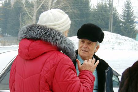 Алтайский край. Депутаты-коммунисты во главе с С.И. Юрченко совершили рабочую поездку в Чарышский район