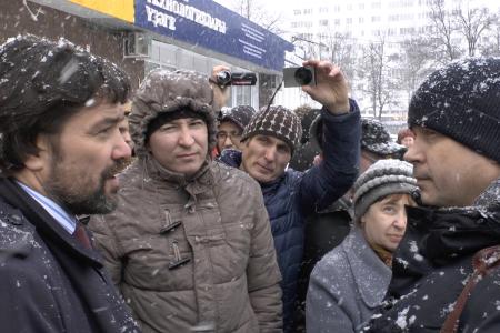 Уфа. А.А. Ющенко провел встречу с горожанами на улице Зорге