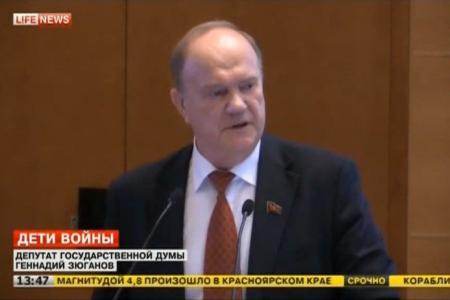 Г.А. Зюганов на телеканале "Lifenews" рассказал о книге КПРФ "Дети войны. История от первого лица" 