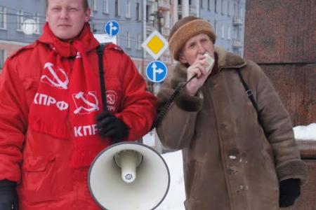 Праздничные митинги КПРФ, посвященные 98-ой годовщине со дня образования Красной Армии, прошли в Ивановской области 