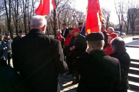 В Нальчике прошли торжественные мероприятия, организованные Комитетом КБРО КПРФ ко Дню Советской Армии и Военно-Морского Флота