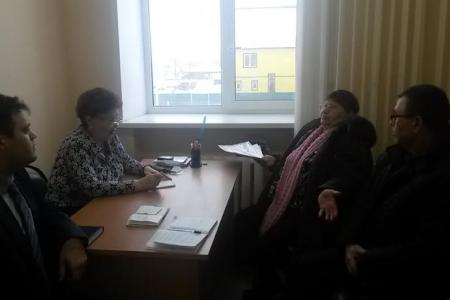 Тюменская область. Депутат-коммунист Тамара Казанцева провела приём избирателей в Исетском районе