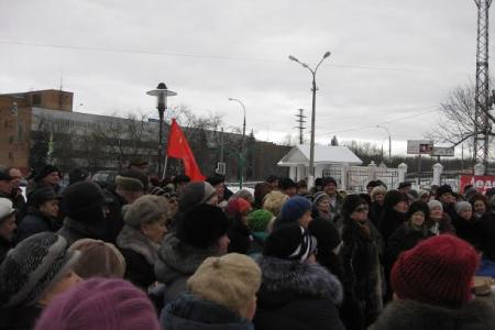 Люберчане не собираются отступать! Акция протеста подмосковных коммунистов