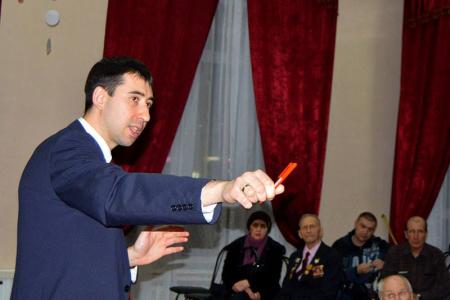 Алтайский край. Нина Останина и Николай Наздрачев провели встречу с избирателями Новоалтайска