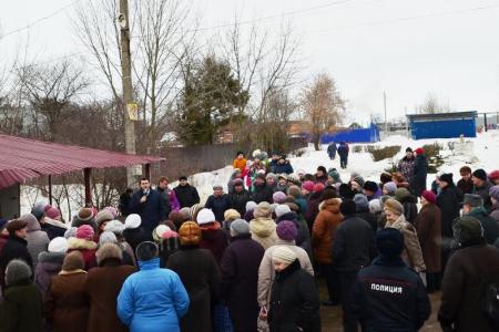 Олег Лебедев продолжает проводить массовые встречи с жителями Тульской области