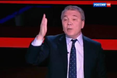 Л.И.Калашников принял участие в программе «Вечер с Владимиром Соловьевым». Эфир от 13 марта 2016 года