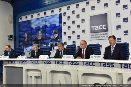 Пресс-конференция руководства Компартии на тему: «Народные предприятия в антикризисной программе КПРФ». Видео KPRF.TV