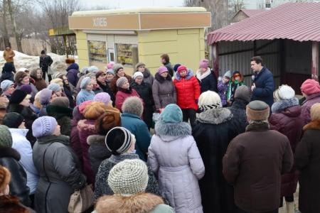 Олег Лебедев продолжает проводить массовые встречи с жителями Тульской области