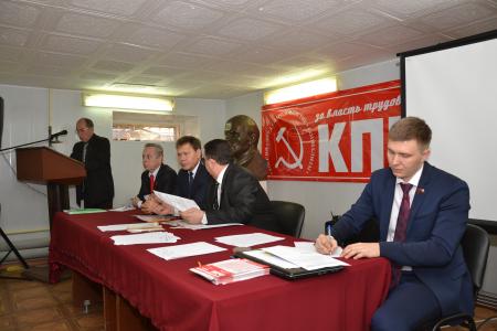 Н.В. Арефьев принял участие в работе VII Пленума Комитета и КРК Астраханского областного отделения КПРФ