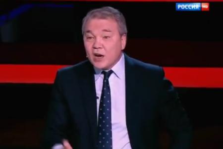 Л.И.Калашников принял участие в программе «Вечер с Владимиром Соловьевым». Эфир от 13 марта 2016 года