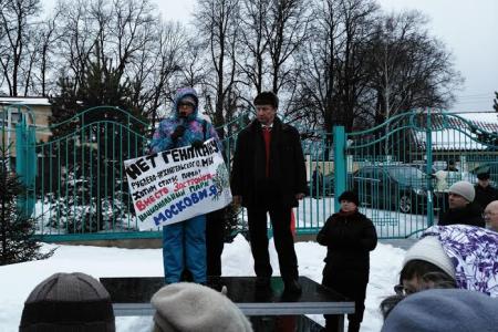 Валерий Рашкин, Андрей Клычков и Максим Галкин защищают Рублёво-Успенское от застройки