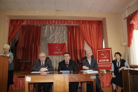 Депутат Госдумы Игорь Ревин принял участие в отчетно-выборной Конференции коммунистов Ленинградского района Калининграда