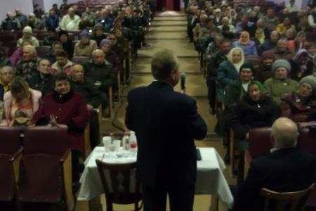 Состоялась встреча депутата-коммуниста С.П. Обухова с жителями станицы Старомышастовской Динского района Краснодарского края