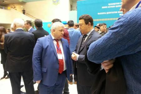 К.К. Тайсаев: «Выборы в Парламент и местные органы представительной власти Республики Казахстан проходят в обстановке неподдельного энтузиазма и высокой политической активности избирателей»