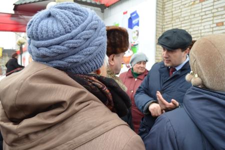 Олег Лебедев продолжает массовые встречи с избирателями в Тульской области