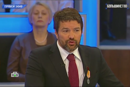 Александр Ющенко принял участие в программе "Большинство" на телеканале НТВ