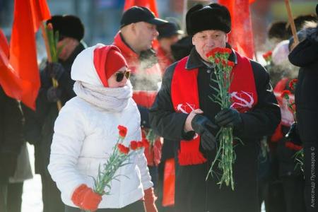 Красноярские коммунисты почтили память И.В. Сталина