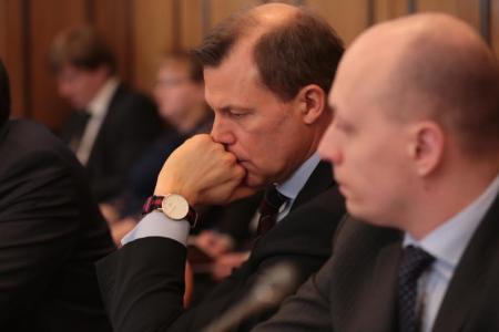Г.А. Зюганов, С.А. Гаврилов и С.Ю. Глазьев обсудили перспективы приватизации и национализации с руководством и представителями крупнейших российских компаний