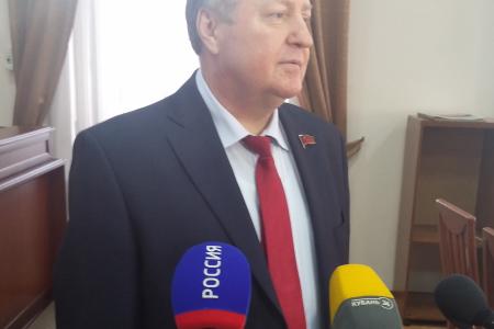 С.П.Обухов на пресс-конференции в Краснодаре: КПРФ на защите народа, во благо города и края!