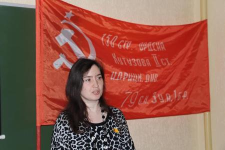 Акция "Знамя нашей Победы" проходит в Рязани
