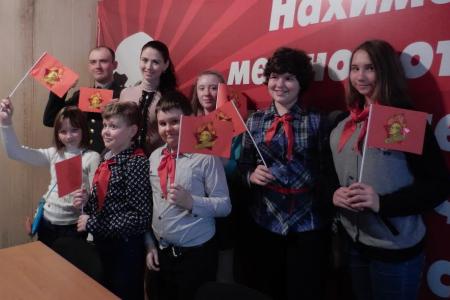 Севастопольские комсомольцы и пионеры верны заветам Ильича