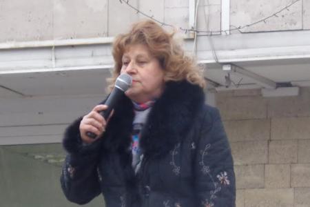 Московские коммунисты и жители района Аэропорт защищают кинотеатр "Баку" от сноса