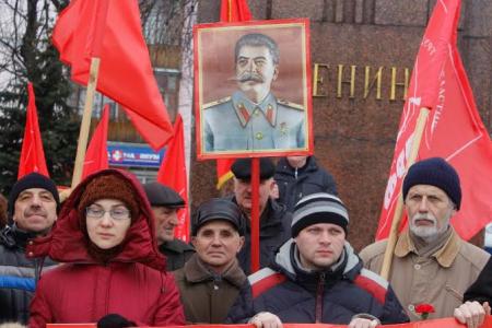 Ярославцы почтили память Иосифа Виссарионовича Сталина