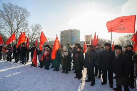 Красноярские коммунисты почтили память И.В. Сталина