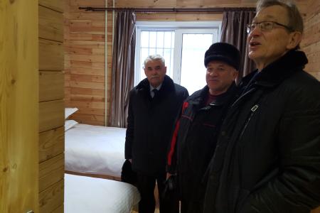 Забайкальский край. В.Г. Поздняков совершил рабочую поездку в поселок Амазар