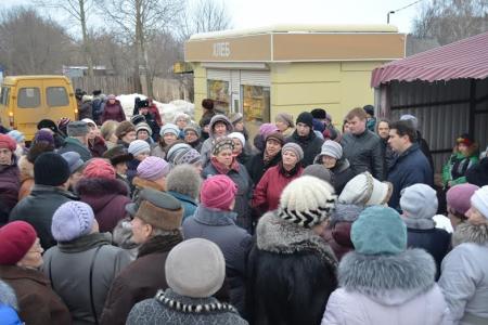 Олег Лебедев продолжает проводить массовые встречи с жителями Тульской области