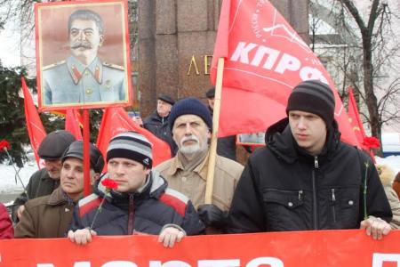 Ярославцы почтили память Иосифа Виссарионовича Сталина