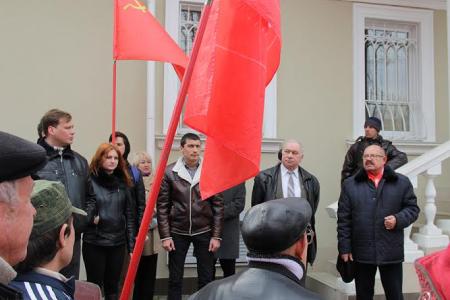 Республика Крым. День Всесоюзного референдума в Симферополе