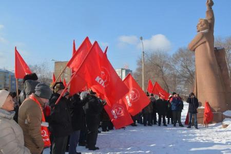 Красноярские коммунисты почтили память И.В. Сталина