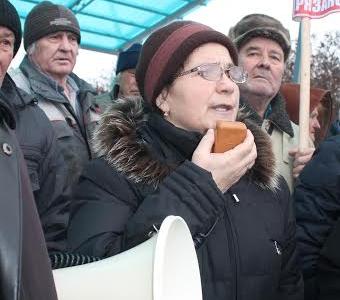 Рязанская область. В Новомичуринске прошел митинг протеста против политики власти