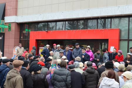 Тульская область. О.А. Лебедев провел массовую встречу с жителями города Алексина