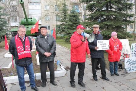 Псковская область. Коммунисты Невеля борются за социальные права граждан