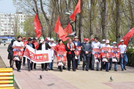 Дагестан. В Махачкале коммунисты отметили День космонавтики