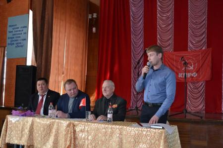Волгоградская область. Депутат Госдумы Николай Паршин встретился с партактивом
