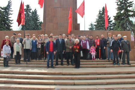 Челябинцы отметили День рождения В.И. Ленина