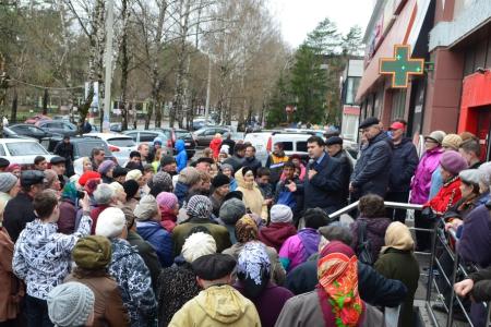 Тульская область. О.А. Лебедев провел массовую встречу с жителями города Алексина