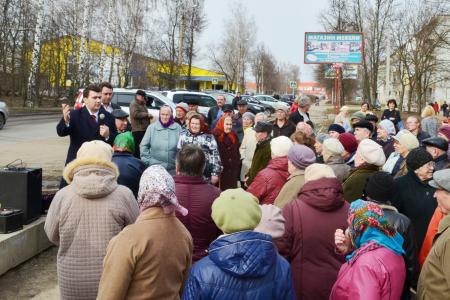 Тульская область. Олег Лебедев продолжает встречи с жителями