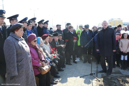 В Гагаринском округе Якутска отметили 55-летие полета Юрия Гагарина в космос