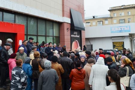 Тульская область. О.А. Лебедев провел массовую встречу с жителями города Алексина