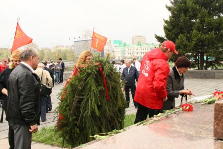 Омск: Митинг как этап воспитания