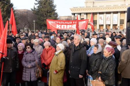 Новосибирцы сказали «нет!» антисоциальной политике правительства