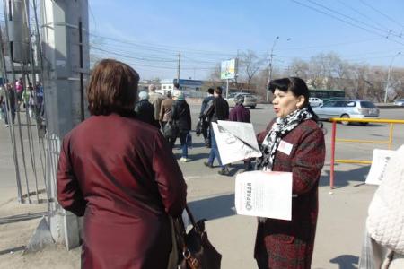 Алтайский край. Коммунисты города Барнаула провели Ленинский субботник