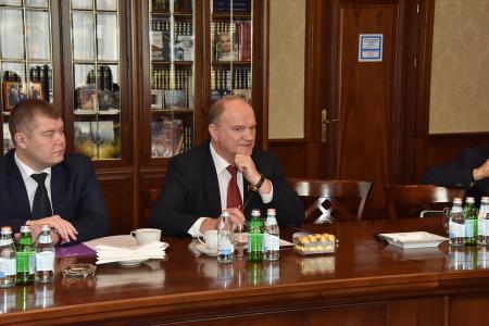 Г.А. Зюганов встретился с руководством и членами Совета Российского авторского общества